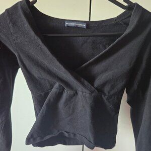 brandy melville wrap top